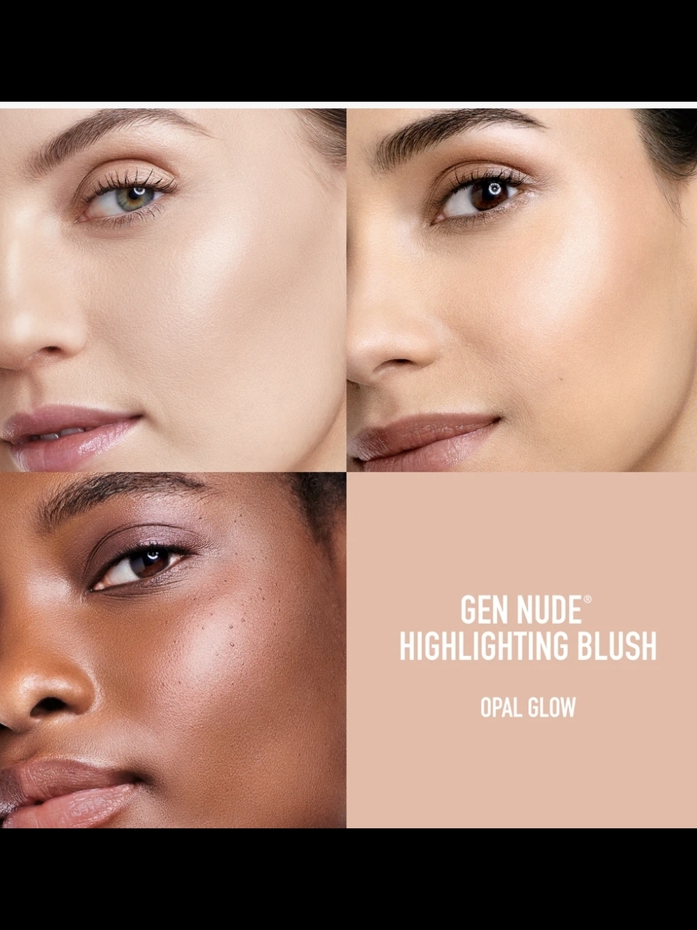 bareMinerals Gen Nude Highlighting Blush - Opal Glow (Soft Peachy Nude)